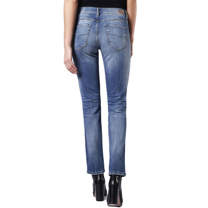 サンディ 0681u レディース ジーンズ レギュラー スリム ストレート レギュラー ウエストフィット トラウザー ディーゼル